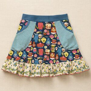 Matilda Jane Blue Tea Pot Print Flair for the Dramatic Skort 10